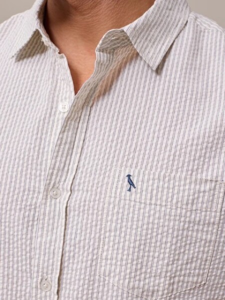 CAMISA POLANCO ESTURA BLA AZUL