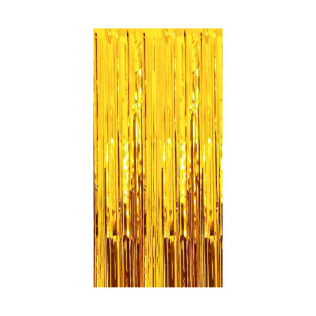 Cortinas de Fiesta Dorada