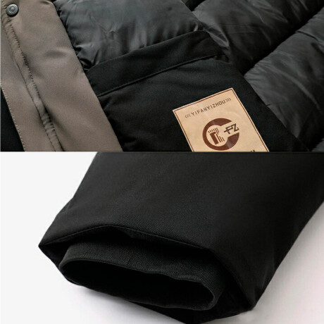 Campera Camperón Parka Hombre Abrigo Super Larga Vst013036-xl