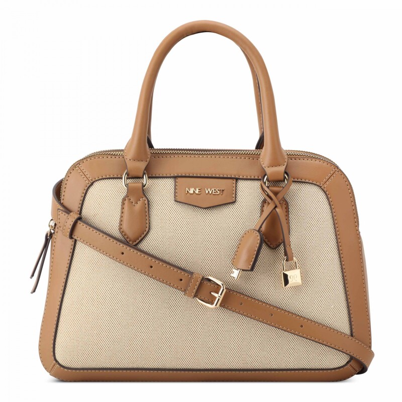 Satchel Hb Cibrina Dome Natural Dark Camel