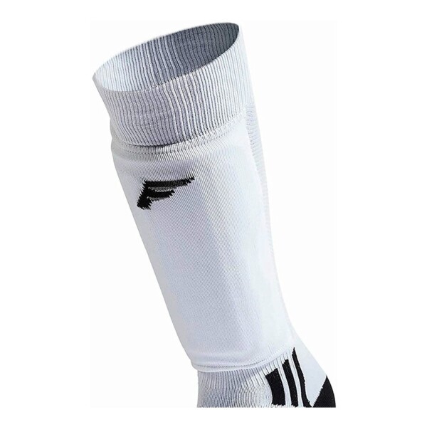 Franklin Medias Con Canillera Pantorrillera Fútbol Hockey Color Variante Blanco