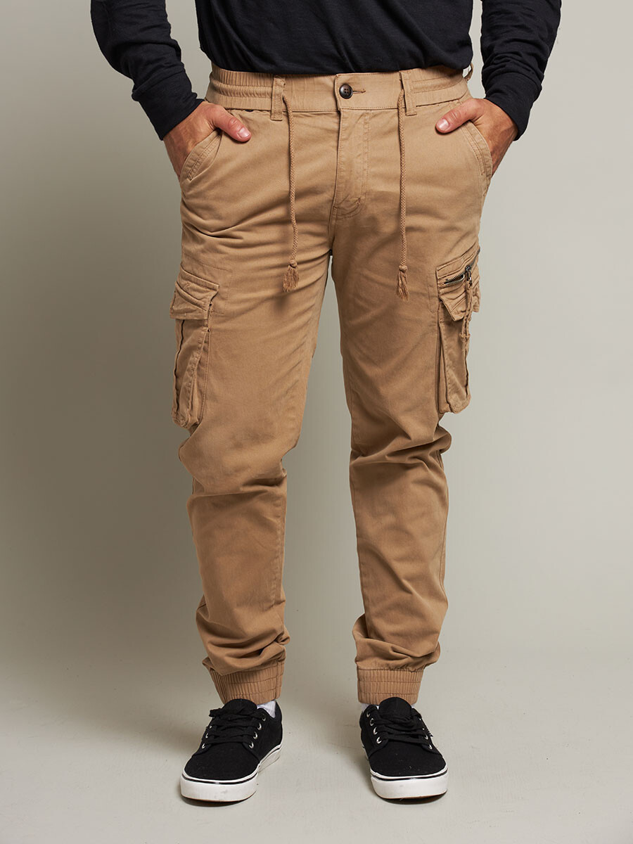 PANTALON CARGO WALDORF DIXIE - Kaki 