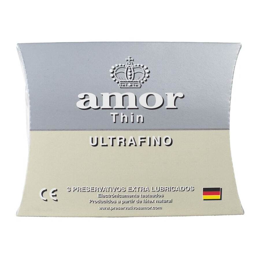 Preservativos Ultrafino x3 – Amor Preservativos Ultrafino x3 – Amor