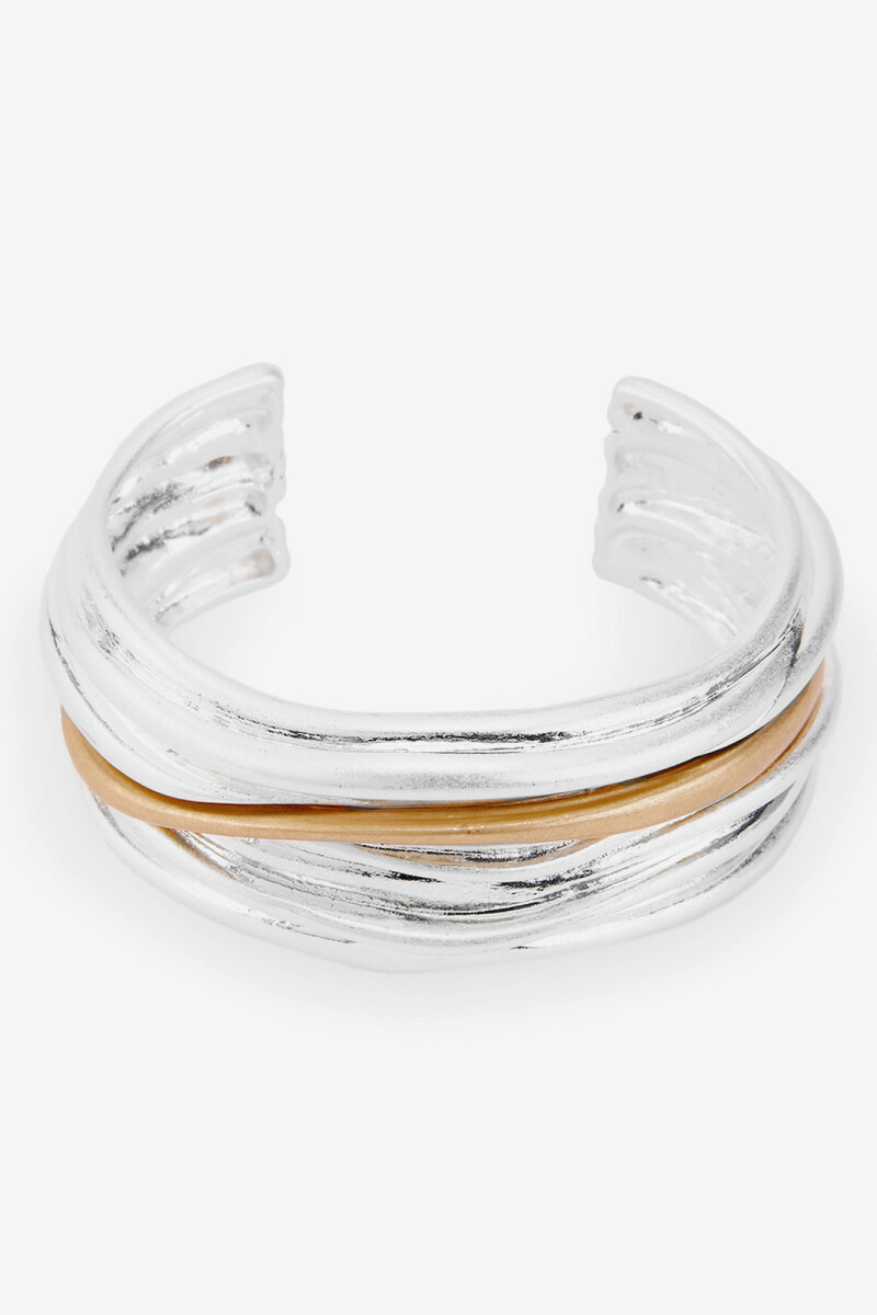 PULSERA RÍGIDA Plata