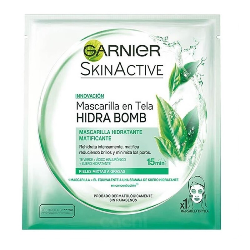 Máscara Garnier Hidra Bomba Piel Mixta A Grasa Máscara Garnier Hidra Bomba Piel Mixta A Grasa