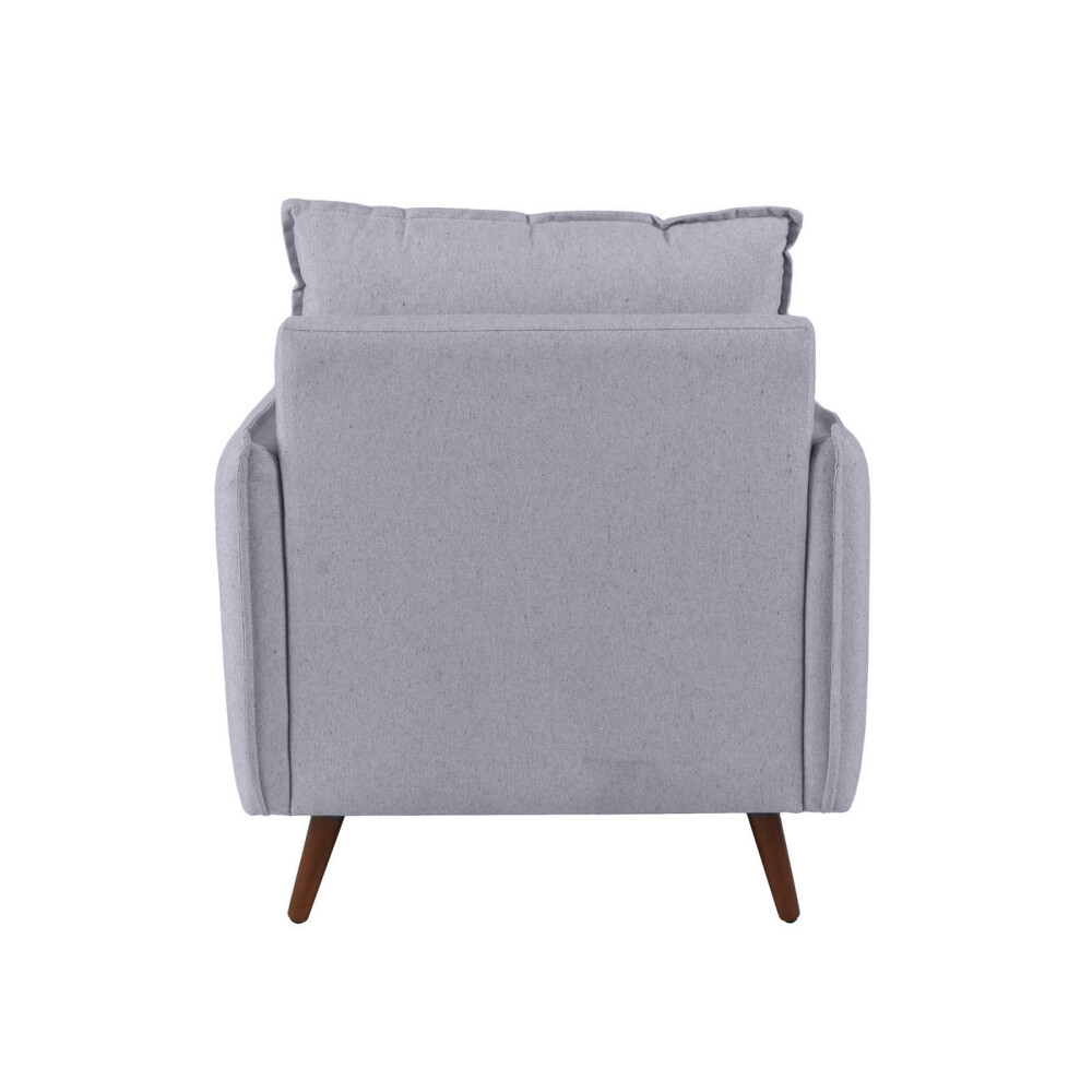 BUTACA TELA GRIS CHARLOTTE