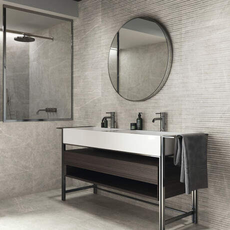 Porcelanato Gris Claro Rustica Mate 60X60Cm Piso Pared GAMAS DE GRIS