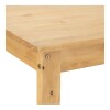 Juego Comedor 4 Sillas Lucia Natural Juego Comedor 4 Sillas Lucia Natural