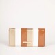Billetera Daniel Cassin Trico Beige