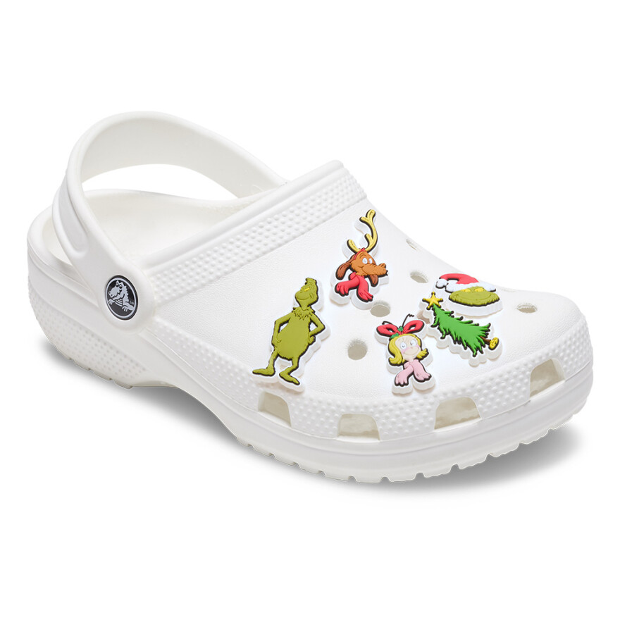 Jibbitz The Grinch 5 Pack Unisex Multicolor