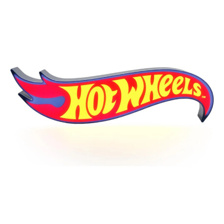 Lampara Hot Wheels Logo Light Lampara Hot Wheels Logo Light