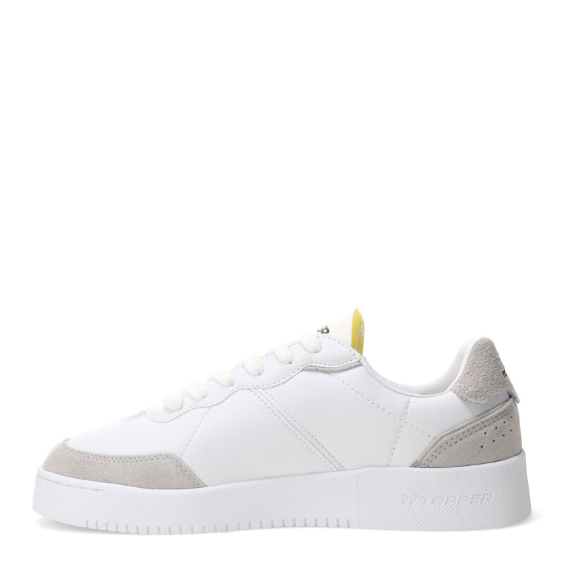 Championes Unisex Topper Terre Suede Blanco - Gris