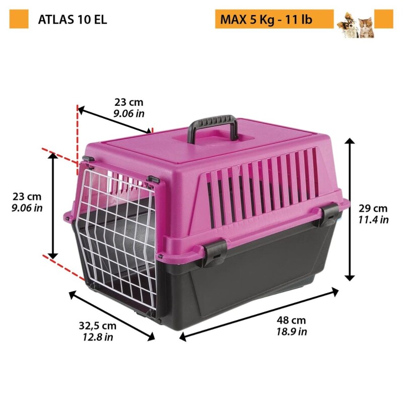 TRANSPORTADORA ATLAS 10 FUCSIA