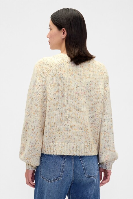 Buzo Relaxed Algodón Mujer Pastel Multi