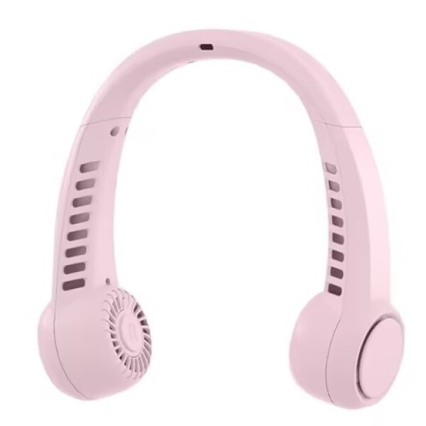 Ventilador de cuello rosa