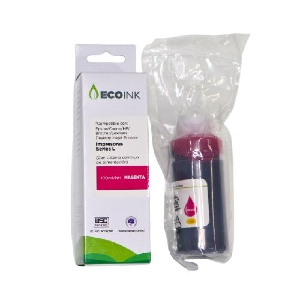 TINTA UNIVERSAL COLOR MAGENTA 100ML. TINTA UNIVERSAL COLOR MAGENTA 100ML.