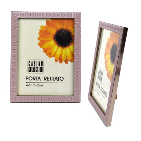 PORTARRETRATO PLASTICO LABRADO ROMBO 18X23X1.5CM P/FOTO 15X20CM PORTARRETRATO PLASTICO LABRADO ROMBO 18X23X1.5CM P/FOTO 15X20CM