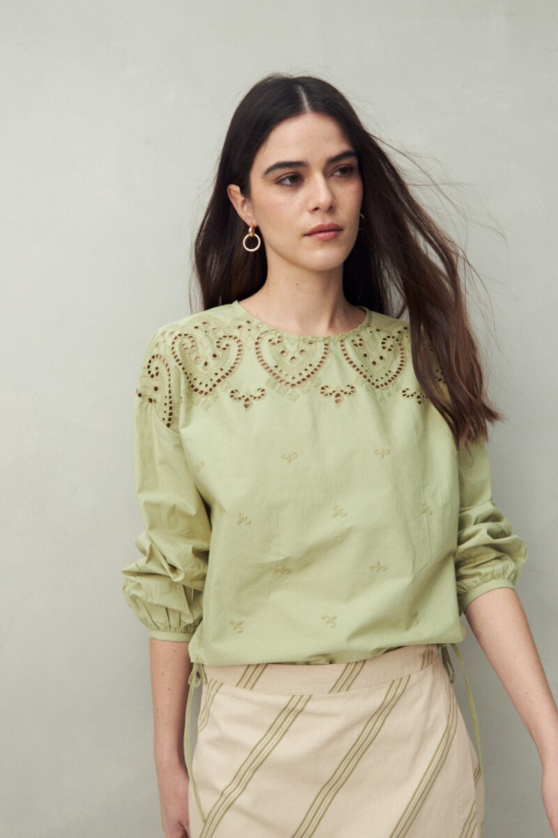 BLUSA GILI Verde Oliva