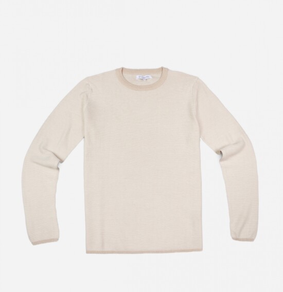 Sweater a la base BEIGE