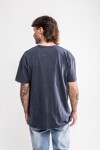 Remera oversize Rivas Gris oscuro