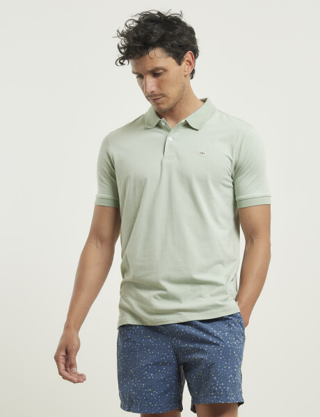 520792 REMERA HARRINGTON LABEL Verde