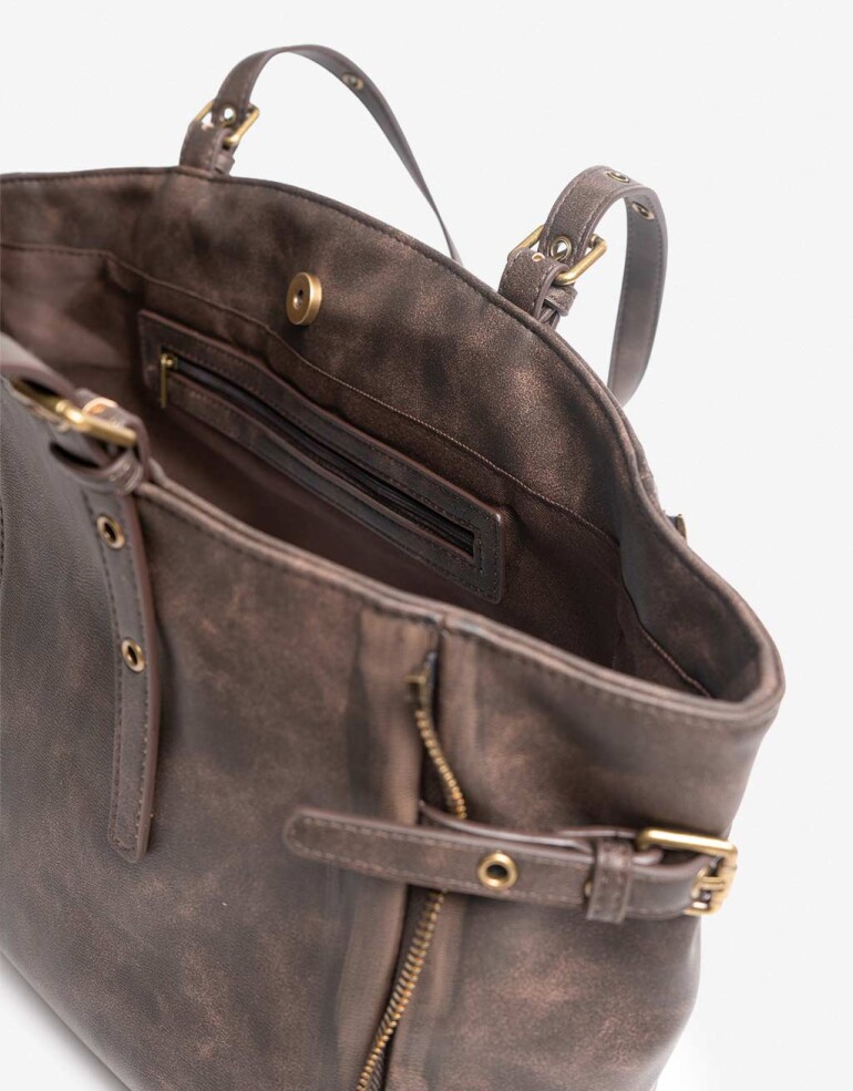 City Cartera City Marrón - Marron Medio