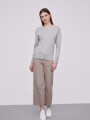 Sweater Mace Gris Melange Medio