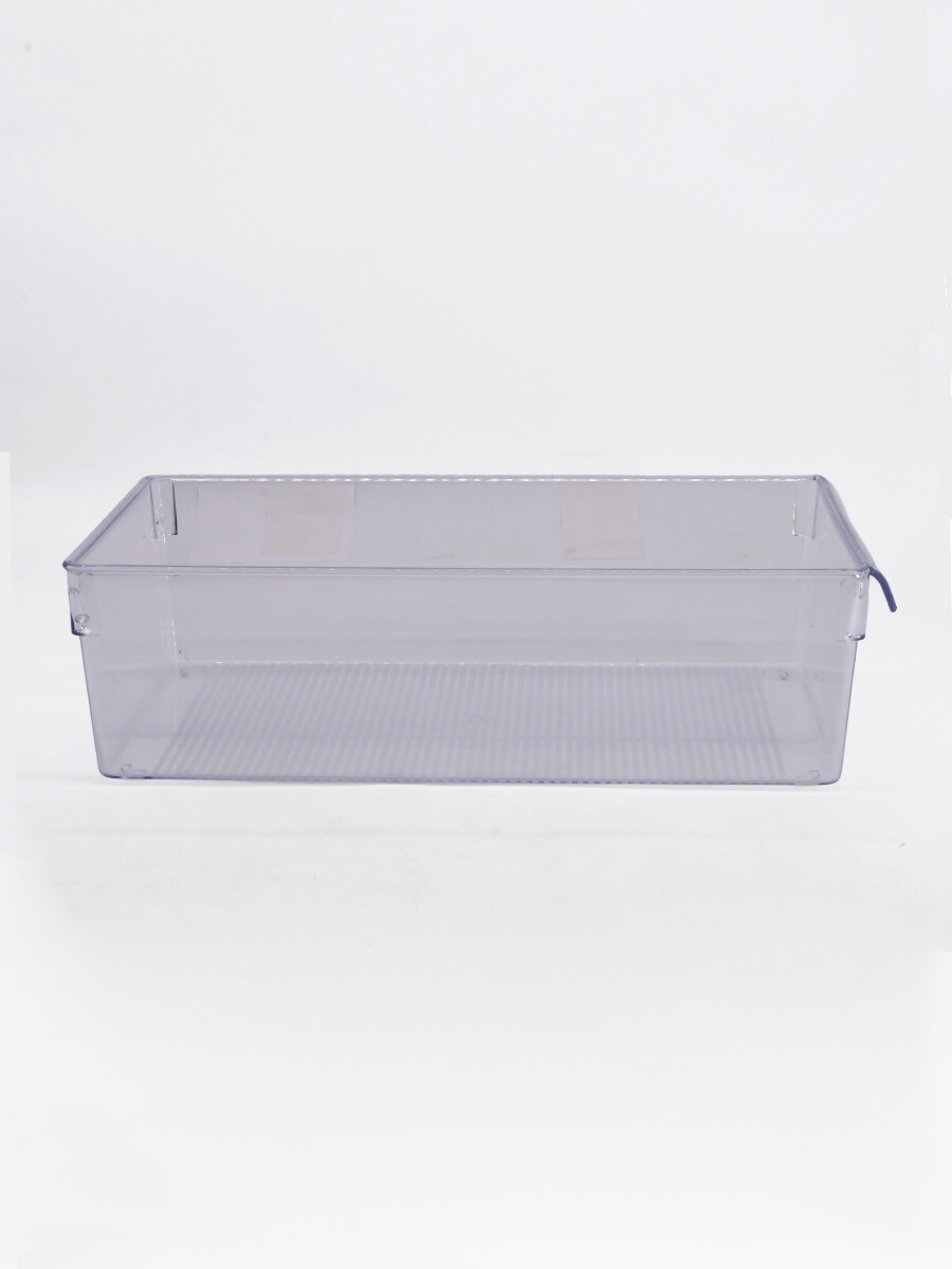 CAJA ORGANIZADORA G 36X20.5X10CM - TRANSPARENTEGenérico 