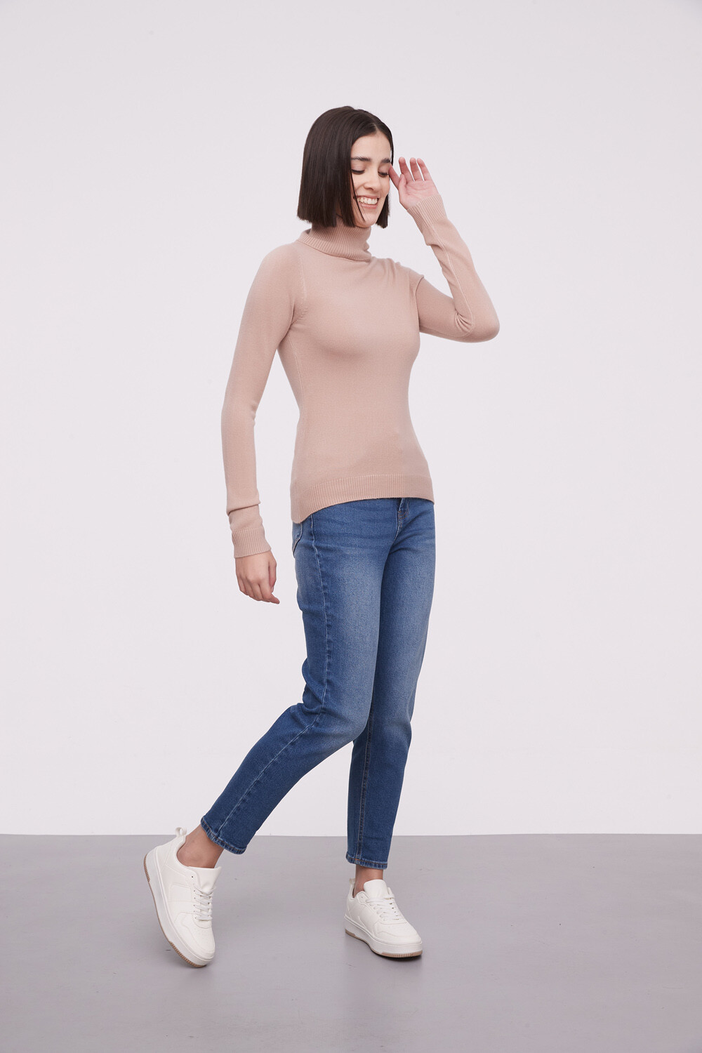 Polera Sabadell Beige Oscuro