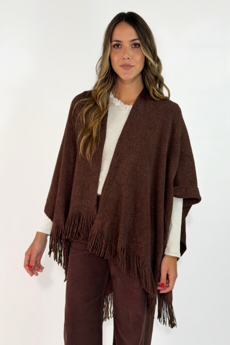 RUANA RAVELA Marron