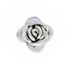 Anillo Flor-Plata 925 Inflada-Sin Piedra-AN3036 sinpiedra