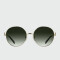 LONGCHAMP - Lentes de Sol Dorado/ Kaki Degradado J52