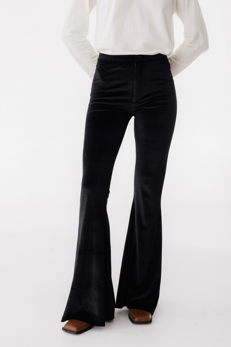 PANTALÓN OXFORD VELVET Negro