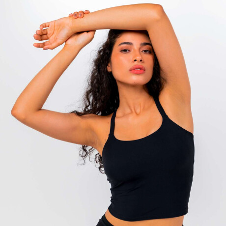 Remera Ztek Soltic Top de Mujer Negro