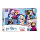 Puzzle 4 en 1 de madera Frozen Puzzle 4 en 1 de madera Frozen