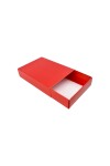 Caja eco 13 tipo caja fosforo 10x14x3 cm. ROJO
