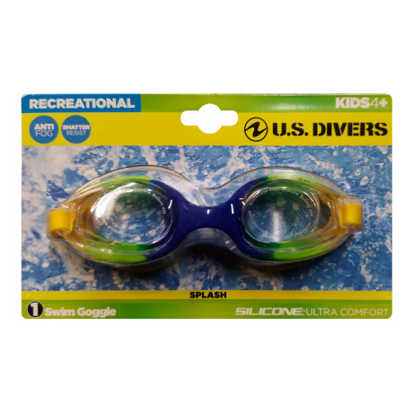 Lentes Natación Us Divers Splash Jr Protección UV 001
