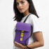 Mini Bolso Gastón Luga Splash Brooklyn 1/2L Impermeable Violeta 1