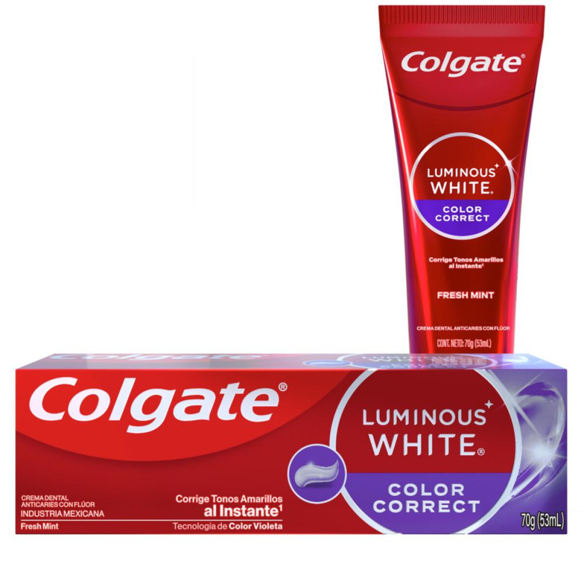 Pasta de Dientes Colgate Luminous White Color Correct 70g 