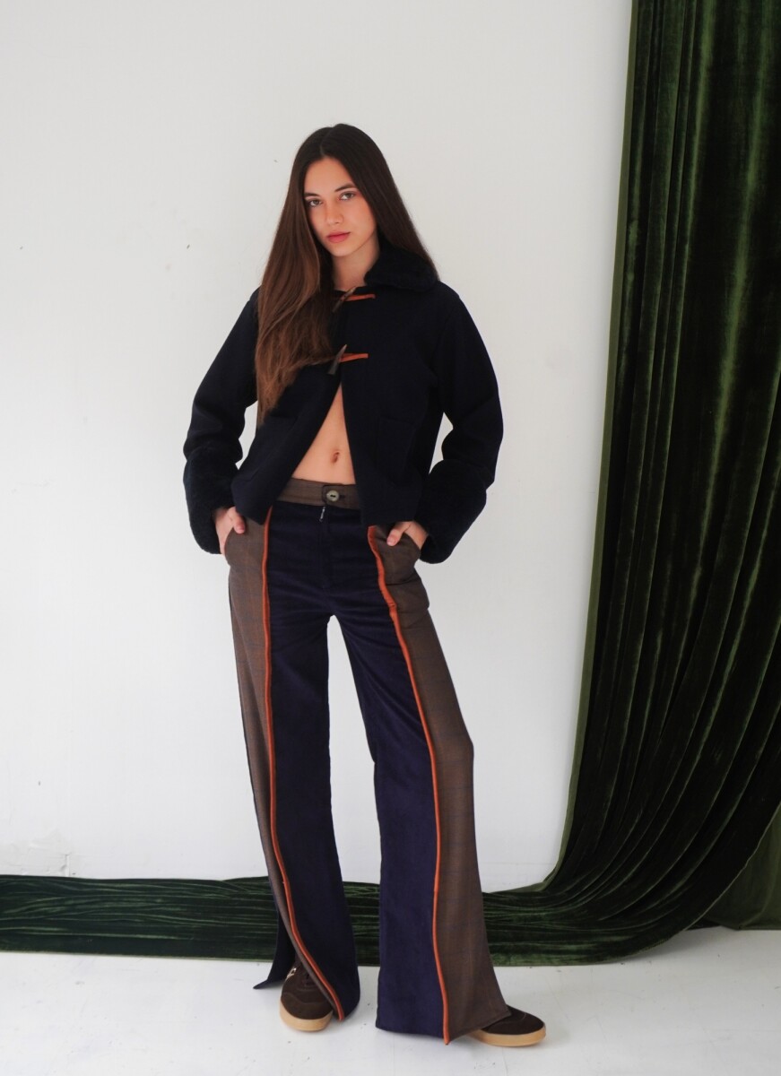 Tweed Pants - Azul / Tweed Habano 