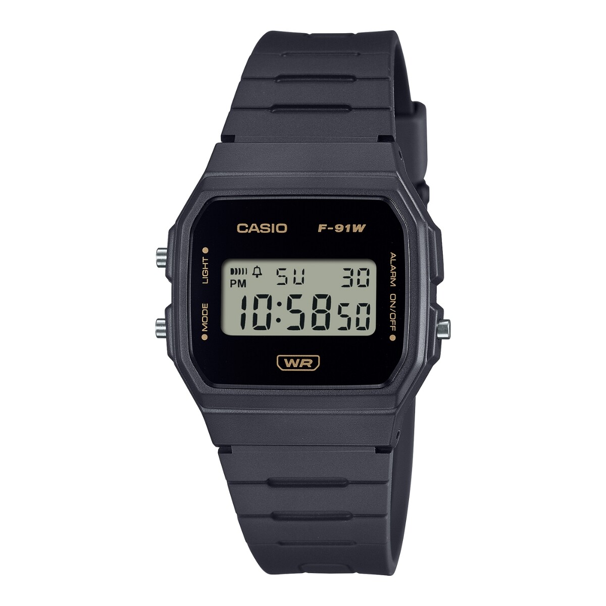 Reloj CASIO F91WB-8ADF en Resina Negro Esfera 35mm 