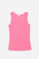 Musculosa de rib ROSADO