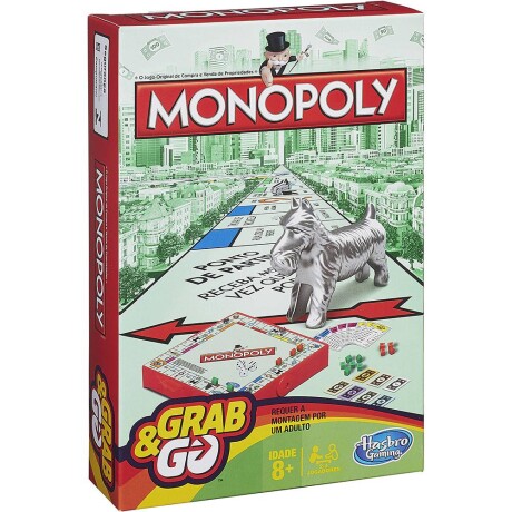 Juego de Viaje Infantil Monopoly Hasbro Original 001