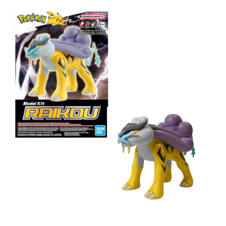 Raikou - Pokemon - Model Kit (Requiere Armado) Raikou - Pokemon - Model Kit (Requiere Armado)