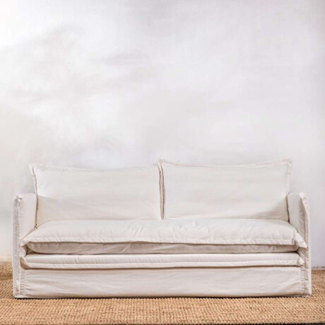 Sillón Noa 3 Cuerpos Blanco Sillón Noa 3 Cuerpos Blanco