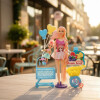 Muñeca Articulada Con Accesorios, Heladeria Muñeca Articulada Con Accesorios, Heladeria