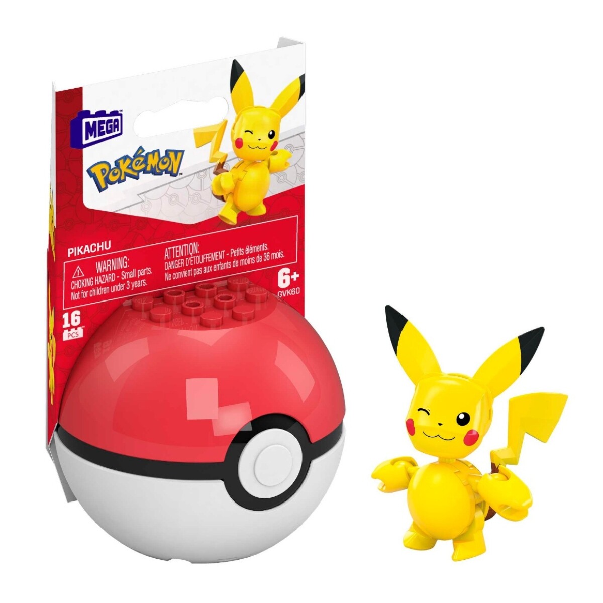 Pokebola Megaconstrux Pokémon GFC85 - PIKACHU 