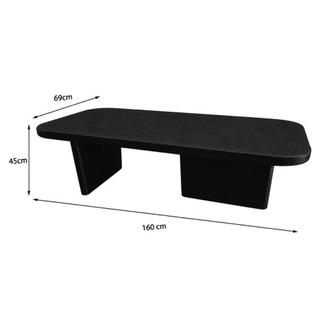 Mesa de centro Noah Negro