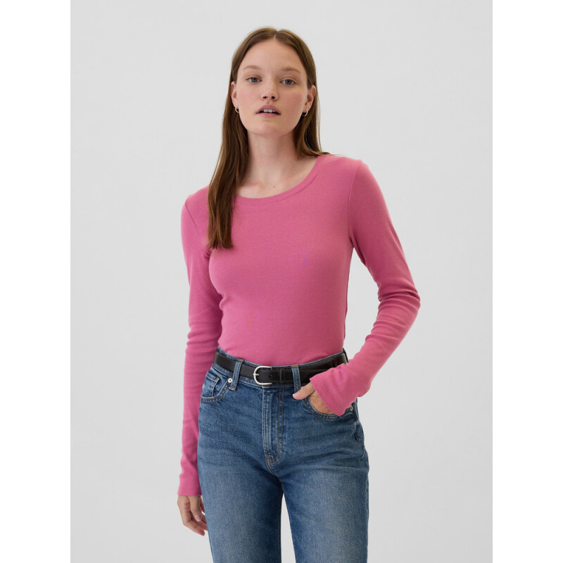 V-LS FAV CREW SLD RED VIOLET 17-1818 TCX