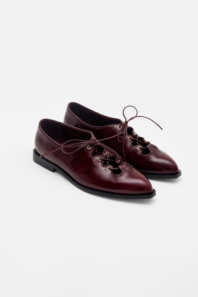 Zapato Ivy Bordo